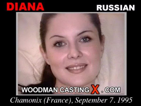 Жаркий кастинг Вудмана с русской девушкой
