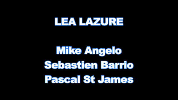 Lea Lazure - Xxxx - Beach + 3 Boys